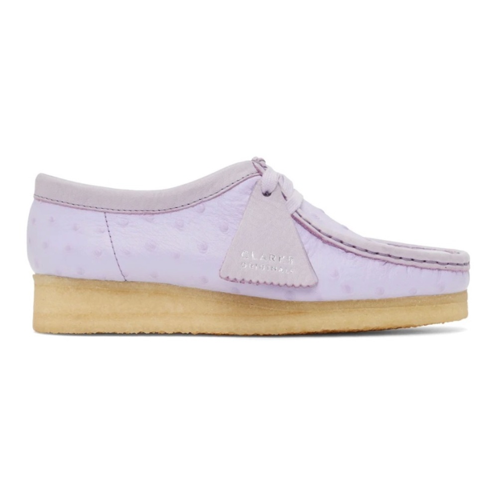 BNWT Clark’s Ostrich Leather Wallabees